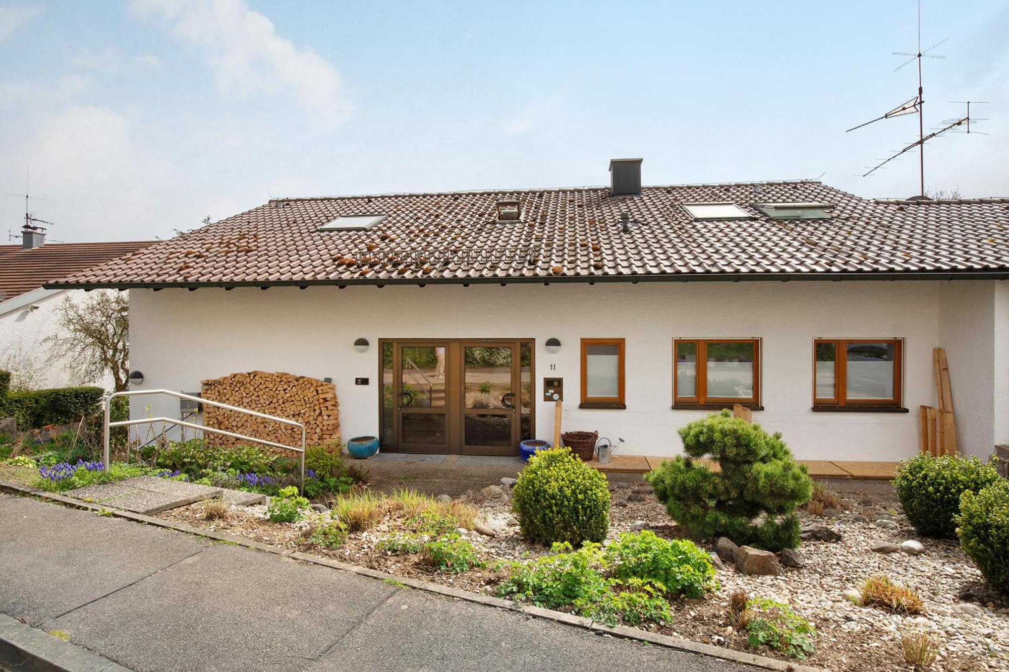 Ferienwohnung Blaustein Loft Exterior foto